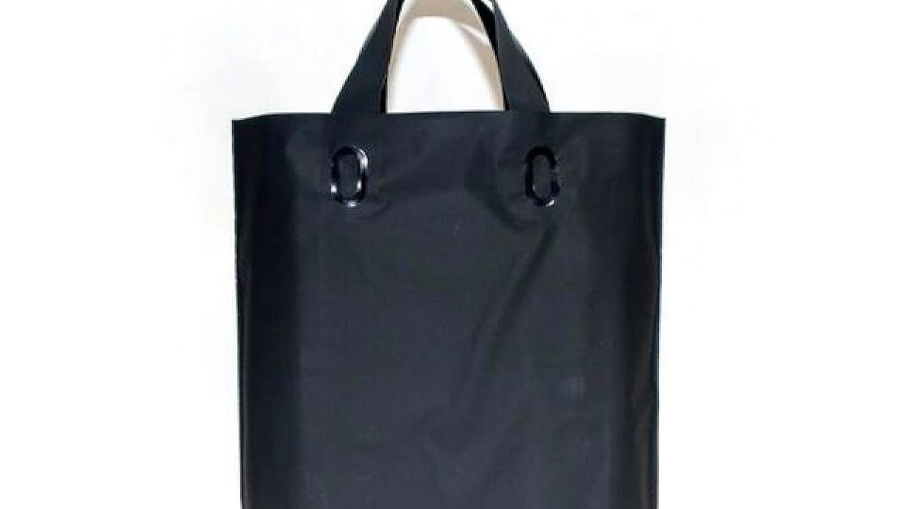 Black Plastic Bags With Handles