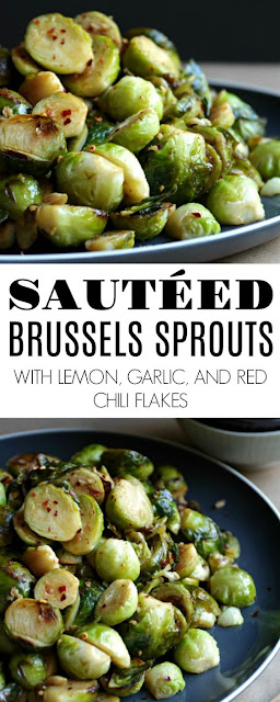 Brussels Sprouts Recipe Sauteed with Lemon and Garlic