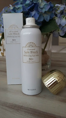 Missha All Around Safe Block Whitening Sun Mist