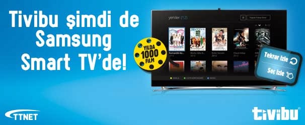 TİVİBU SAMSUNG SMART TV DE