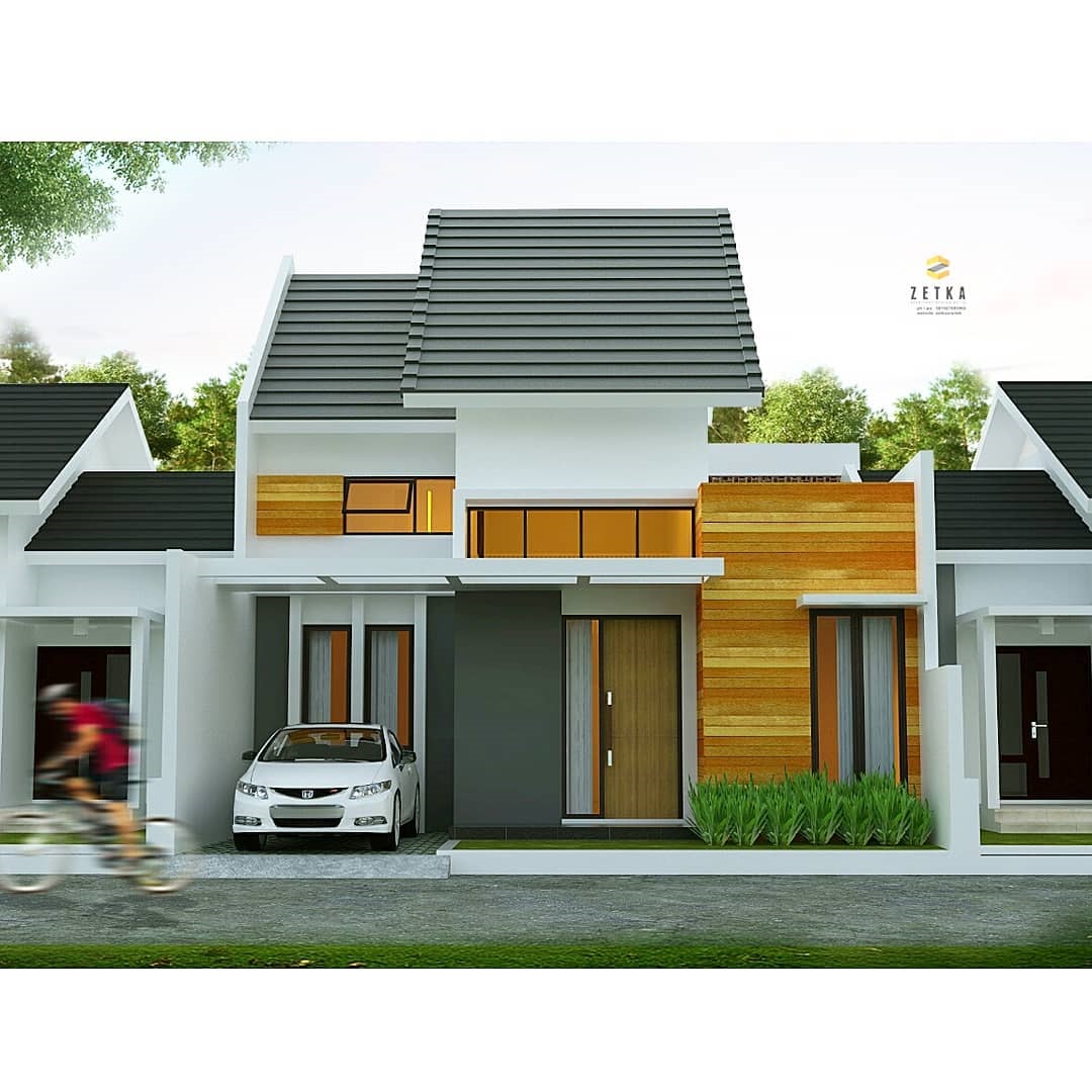 Desain Dan Denah Rumah Minimalis Modern Dengan Luas Tanah 87 M2 Tampilan Yang Elegan Untuk Di Perkotaan Homeshabbycom Design Home Plans