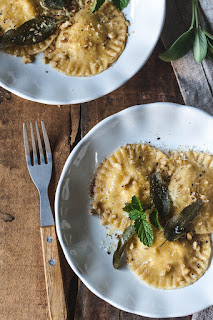 vegetarian ravioli