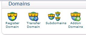 cPanel, Addon Domain, Transfer Domain, subdomain