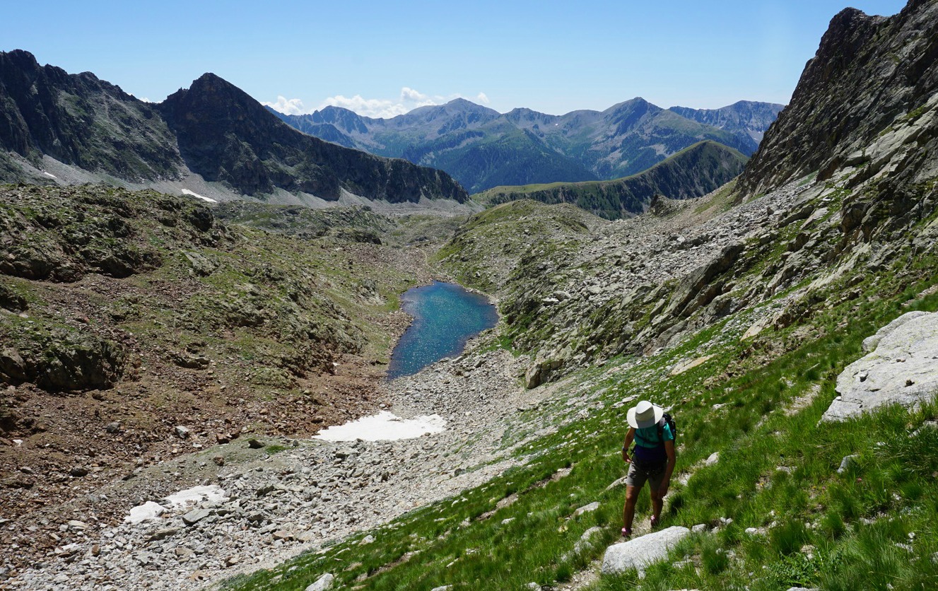 Continuing towards Pas du Loup Isola2000