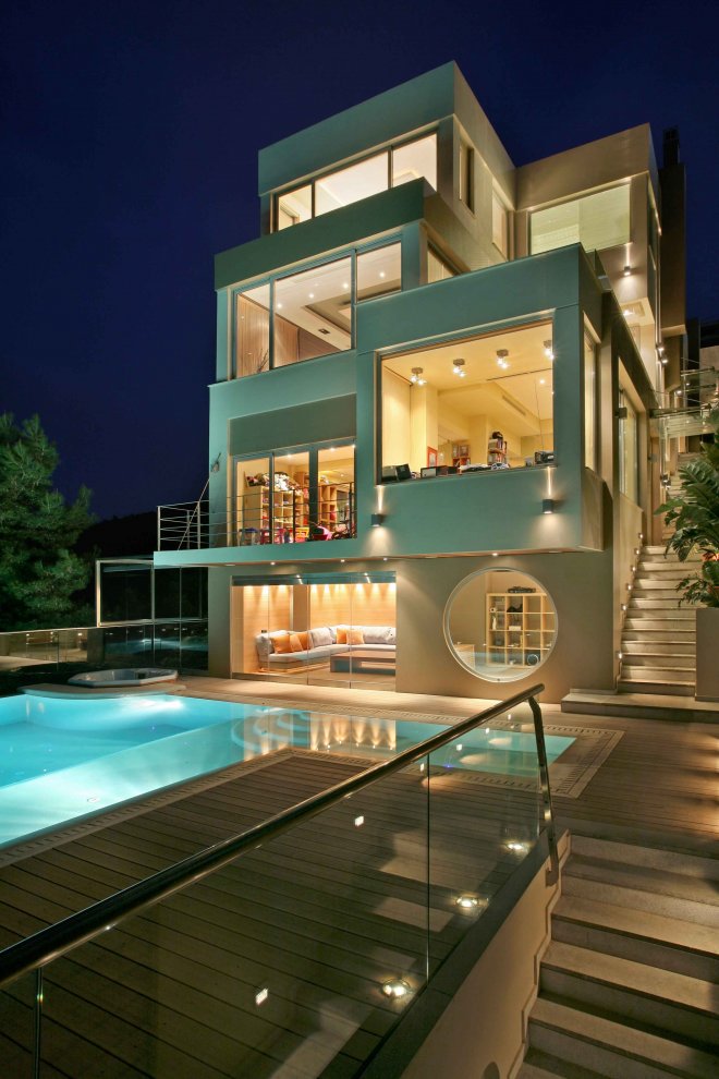 Modern Villa, Greece: Most beautiful houses in the world