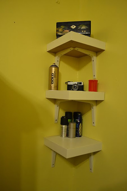 Lack Table Corner Shelf Hack