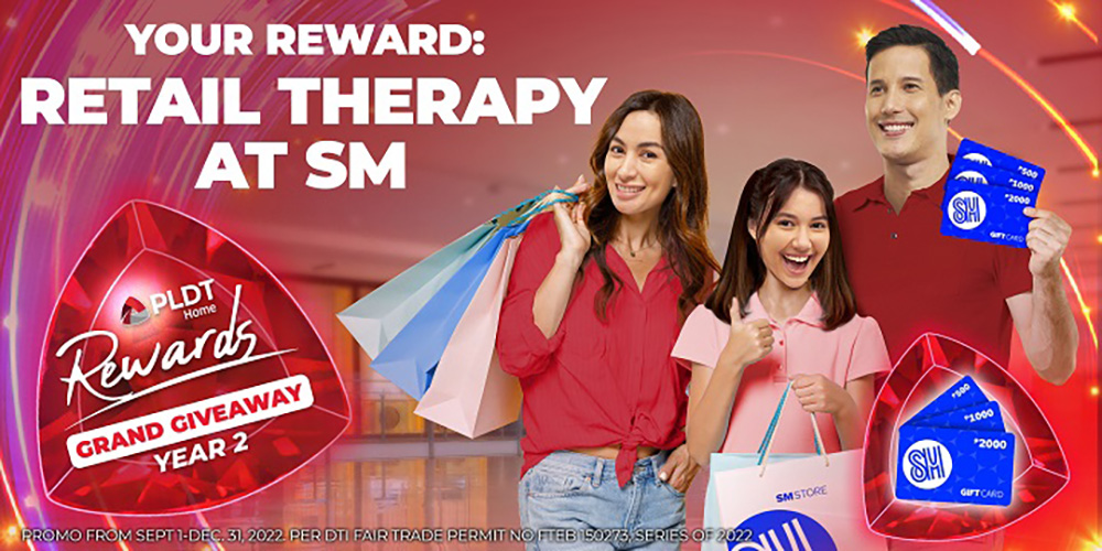 PLDT Home, PLDT Home Rewards, shopping spree, free shopping for the family, SM Store, where to go shopping, family budget, SM City Bacolod, Philippines, telco, PLDT subscribers, PLDT Home Rewards Grand Giveaway promo
