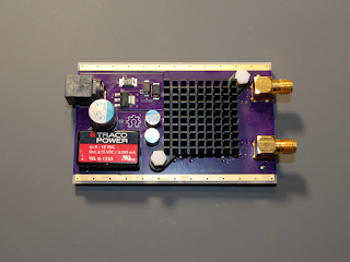 Placa protótipo referente ao amplificador de potência OpRF II.
