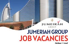 Jumeirah Group Jobs Vacancy Dubai UAE