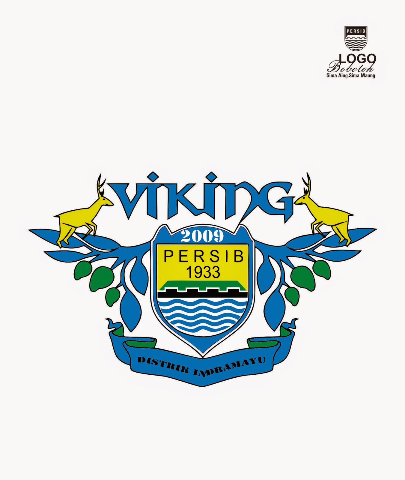 PERSIB BANDUNG LOGO VECTOR AIEPSCDR Imahku Desain