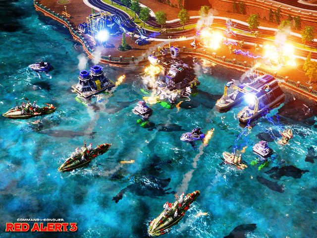 Red Alert 3 gameplay screenshot