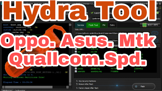 Hydra Tool Latest version MTK,SPD,OPPO,VIVO,ASUS Multi Android Tool