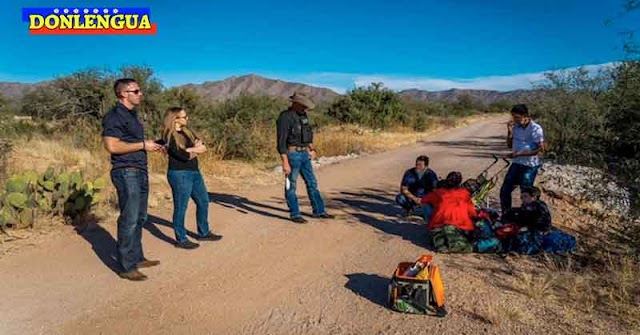 Rescataron familia de refugiados venezolanos en el desierto de Arizona en EEUU