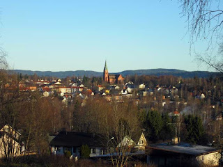 View of Fryksande, Värmland, Sweden