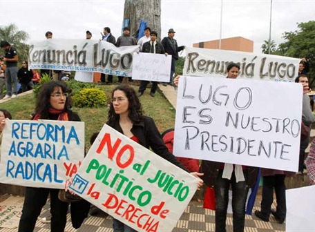 Llamamos a movilizarnos en toda Nuestra América en defensa del pueblo paraguayo