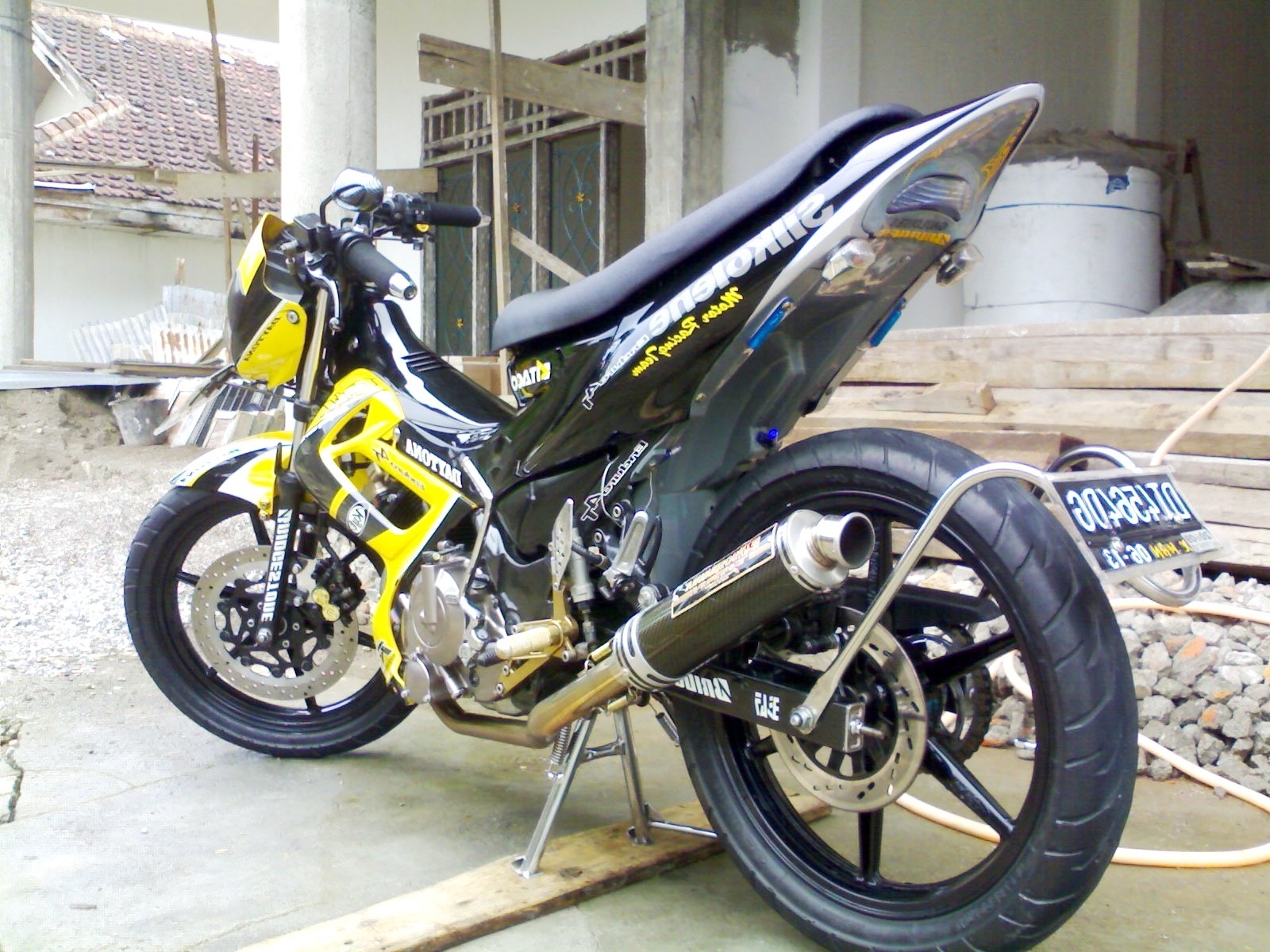 86 Foto Modifikasi Motor Satria Fu 2014 TeaModifikasi