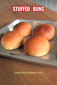 Stuffed Buns Recipe @ http://treatntrick.blogspot.com