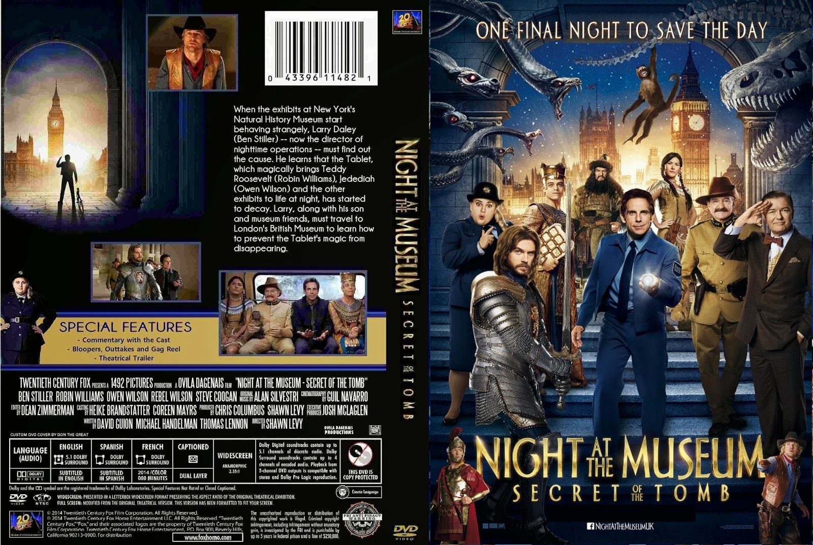  Night At The Museum Secret Of The Tomb - Movie