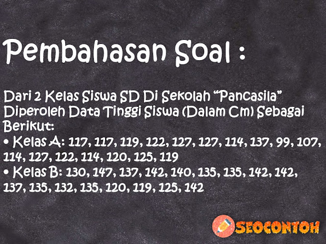 Buatlah kumpulan data dengan banyaknya data ada sebanyak 13 buah dan memenuhi kondisi, Menurutmu ukuran pemusatan manakah yang lebih untuk data di atas modus atau median, Data berikut menunjukkan jumlah kue yang dijual melalui situs online setiap harinya, Untuk menentukan rencana pemesanan sepatu bulan depan jelaskan mengapa pemilik toko sebaiknya menggunakan modus, Jika data penjualan sepatu di toko A pada Tabel 7.4 kita ubah menjadi tabel Frekuensi data tunggal sebagai berikut, Tabel 7.7 Tabel Frekuensi Data Kelompok Diameter Pohon Borneo di Daerah A, Berapa persen siswa dari kelas B yang memiliki tinggi sama atau lebih tinggi dari median tinggi badan siswa kelas A, Kedua kelas berasal dari tingkat yang berbeda. Kelas manakah menurut kalian yang memiliki tingkat yang lebih tinggi