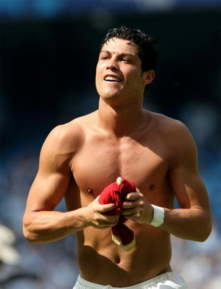 Cristiano Ronaldo Topless