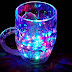 Led Lighting Glass Mug/Cup Birthday Gift Mug