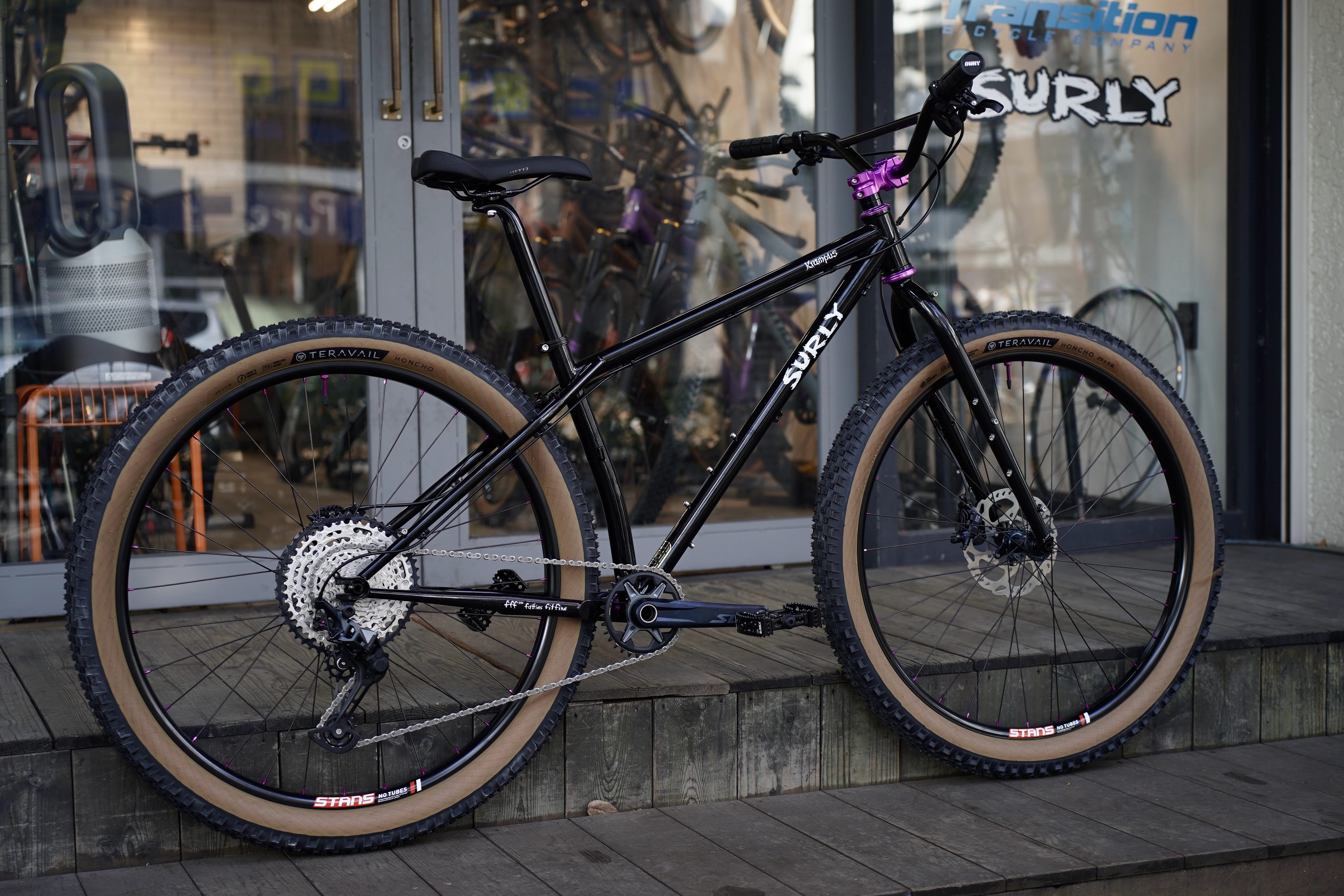 matthewcycle : 勝手にSURLY KRAMPUS 第13弾 Black x Purple 完売