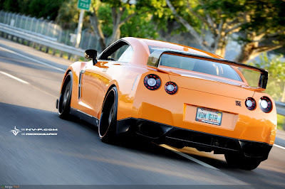 NISSAN SKYLINE  VQ Lambo Orange GTR