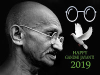 gandhi jayanti status video, side face photo gandhiji for tablet and mobile phone screensaver