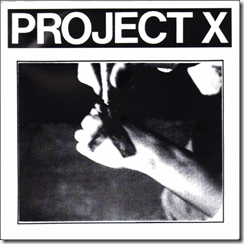 project x - straight edge revenge [7''] (1987) front