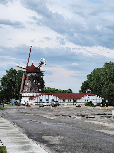 Iconic Danish Windmill, in Elkhorn, Iowa