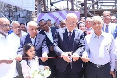 افتتاح أول برج تبريد مياه في مصنع أرمنت للسكر بالأقصر بتكلفة ٤٠ مليون جنيه