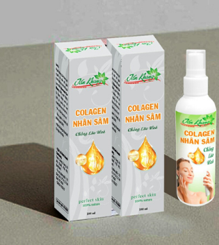 Collagen nhân sâm tấn Khang