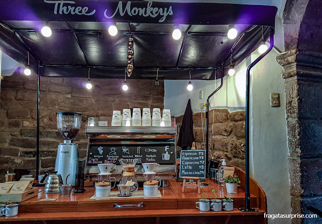 Café Three Monkeys, Cusco, Peru