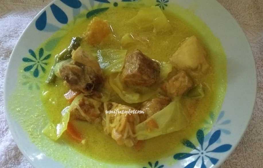 Resepi Lontong Kuah Lodeh Sedap Dan Mudah  IAMFUZY™ Malaysia Lifestyle