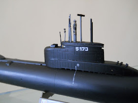 maqueta revell del submarino alemán clase 206-A