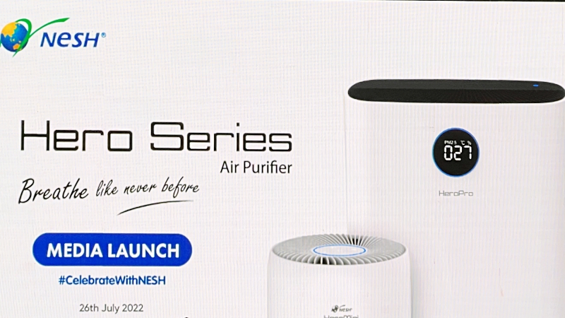 #CelebrateWithNESH, Hero Series, Air Purifier, HeroPro, HeroMini, Rawlins Lifestyle, Rawlins GLAM,Health by Rawlins,