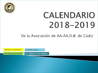  CALENDARIO DE ACTIVIDADES 