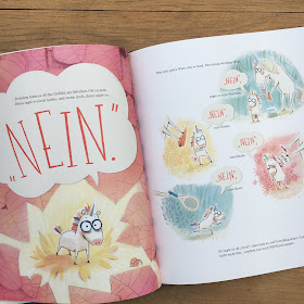 Titel: Das NEINhorn Autor: Marc-Uwe Kling Illustrationen: Astrid Henn Verlag: Carlsen Rezension: Kinderbuchblog Familienbücherei