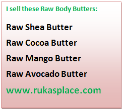  Raw Body Butters