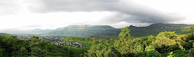 long shot aerial view of Khopoli