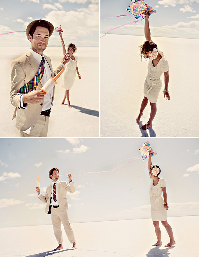 wedding photos day after session salt flats