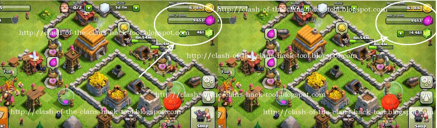 Clash Of Clans Hack Tool - Free 14000 Gems