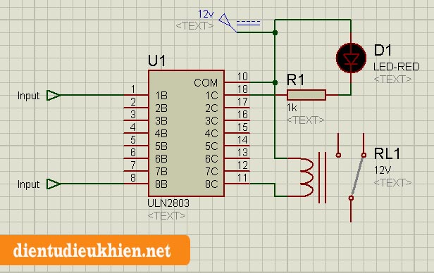 Sơ đồ kết nối uln28xx với thiết bị ngoại vi