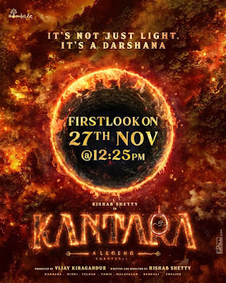 Kantara Chapter 1 Announcement Poster