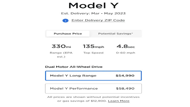 Tesla raises the price of the Model Y