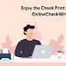 ONLINE CHECK WRITER