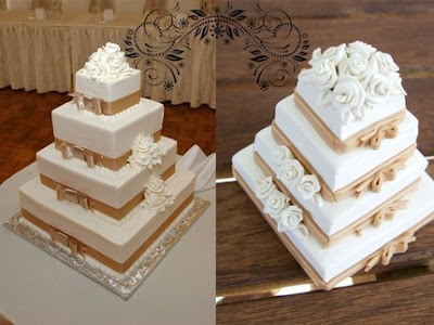  Replica  cake  ornaments  Brooklyn Bride Modern Wedding  Blog