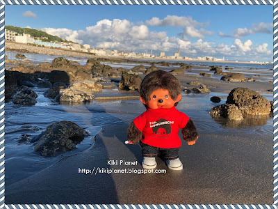 kiki monchhichi plage galets le havre normandie toyslife