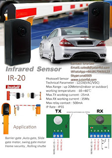 infrared photocell sensor