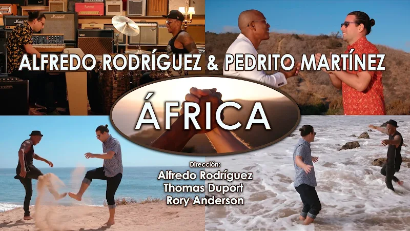 Alfredo Rodríguez & Pedrito Martínez - ¨África¨ - Dirección: Alfredo Rodríguez - Thomas Duport - Rory Anderson. Portal del Vídeo Clip Cubano